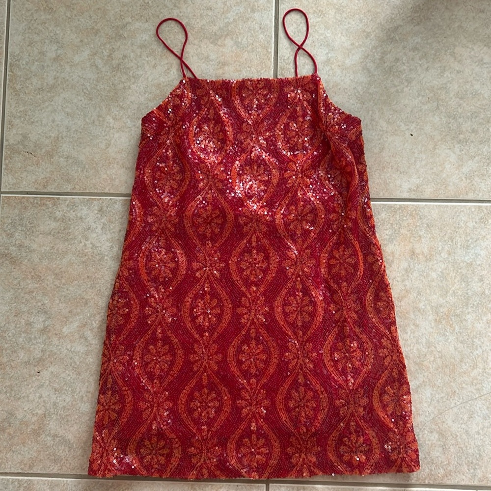 Free People Sequined Dress